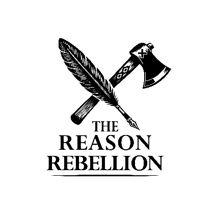 The Reason Rebellion quill and hatchet